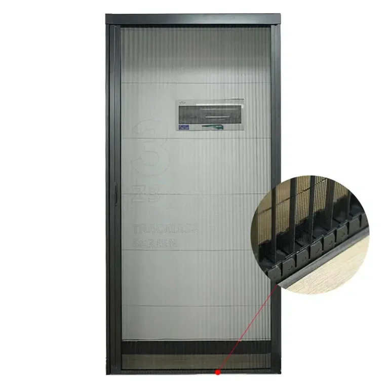 Trackless Screen Door